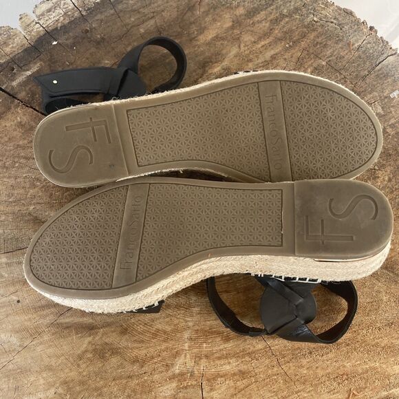 Franco Sarto Women's Patra Espadrille Wedge Sandals Size 9 - Picture 8 of 9